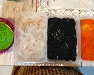 Es campur alpukat - Step 1