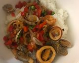 Foto del paso 5 de la receta: Arroz con mariscos!