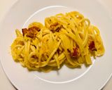 A picture of step 5 of Very Pumpkin Pasta.