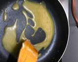 A picture of step 1 of Caramel flan.