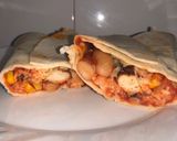 Paradicsomos babos wrap recept fázis 5 fotója