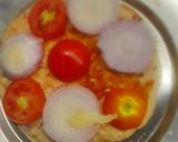 A picture of step 5 of Roti sandwich.