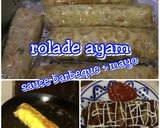 Foto langkah ke 16 dari resep Rolade ayam Saus Barbeque + Mayo.