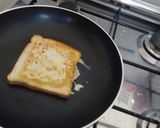 A picture of step 6 of Egg in hole # eldybreakfast contest.