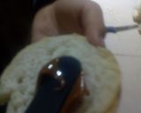 Foto del paso 2 de la receta: Tostadas rellenas de dulce de leche🍞