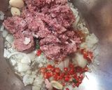 Gambar langkah 2 resipi Corned Beef Goreng.