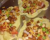 Papad chaat recipe step 4 photo