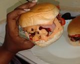 A picture of step 9 of Homemade burger # mystaplefoodrecipecontest.