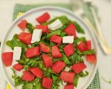 Foto del passaggio 2 della ricetta Insalata di cocomero e feta greca