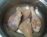 A picture of step 1 of Chicken Soup.
