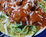 A picture of step 5 of Cheese-Stuffed Meatballs.