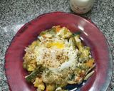 Foto del paso 3 de la receta: Huevos Poché, sobre colchón vegetal