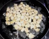 A picture of step 2 of Peanut butter chicken.
