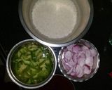 A picture of step 2 of Biryani.