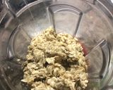 A picture of step 1 of Blueberry banana pancakes - vegan.
