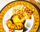 A picture of step 10 of Baked vegetables with grilled garlic bread.