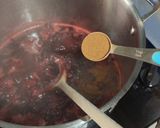 A picture of step 3 of Easy plum compote.