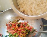 A picture of step 3 of Tomato peas masala pulao 🍅😋.
