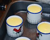 A picture of step 8 of Caramel Custard.