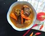 Foto langkah ke 6 dari resep Mangut Tongkol Asap.