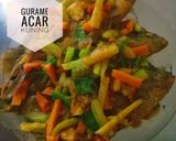 Foto langkah ke 4 dari resep Gurame acar kuning.