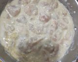A picture of step 1 of Chicken Kosha Masalah.