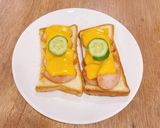 Hình bước làm 5 của món Bánh mì xúc xích Phomai