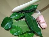 Nasi bakar ayam suwir kemangi