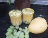 A picture of step 5 of Grapes & Mango Smoothie.