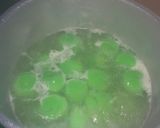 Foto langkah ke 4 dari resep Klepon Ketan Gula Merah Kenyal no Kapur Sirih.
