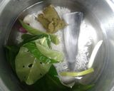 Foto langkah ke 1 dari resep Mpasi Beras Putih + Lele + Kangkung (7w 9d).