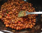 A picture of step 3 of Chana Masala.