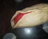 A picture of step 5 of Watermelon bread.