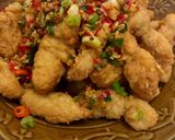 Foto langkah ke 6 dari resep Ikan Dori Cabe Lada Garam.