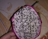 Foto langkah ke 1 dari resep MPASI 6 BULAN PUREE BUAH (BUAH NAGA+PEPAYA).