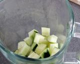 Foto del paso 5 de la receta: Crema fría de lechuga hoja de roble y pepino