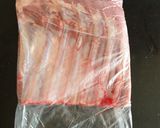 A picture of step 1 of Juicy tender barbeque pork ribs #myfavouriteeasterdishcontest.