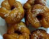 Twisted donuts/how to make tea time snack/simple fluffy soft recipe step 9 photo