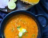 A picture of step 3 of Restaurant style quick pavbhaji.
