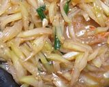 Foto langkah ke 8 dari resep Tumis pepaya muda pedas manis.