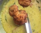A picture of step 4 of Curd curry.