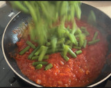 Foto del paso 4 de la receta: Judías verdes con setas y langostinos
