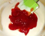 A picture of step 3 of Watermelon jam ice cream.