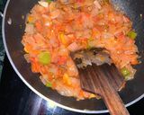 A picture of step 3 of Shahi Paneer.