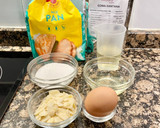 Foto del paso 1 de la receta: Bollitos con crema de naranja y almendras “sin gluten”