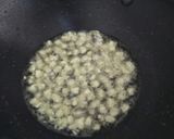 A picture of step 2 of Stir Fried Chinese Kale with Tofu and Mushrooms.