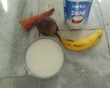A picture of step 1 of Beetroot smoothie.