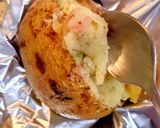 Foto del paso 5 de la receta Patatas crujientes rellenas con puré de puerro y bacon en airfryer