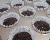 Foto langkah ke 3 dari resep Muffin Double Chocolate.