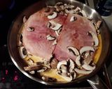 Une image de l'étape 3 de Jambon à la poêle.